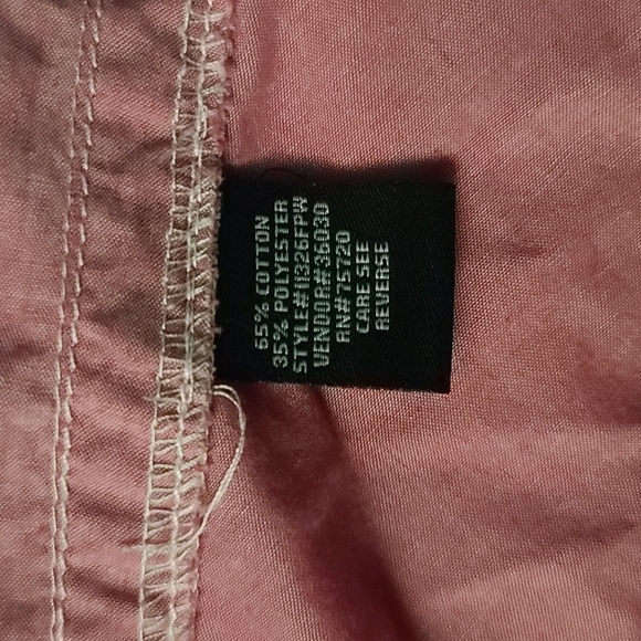 BKE Button-down Shirt Size Small Pink - Picture 5 of 5